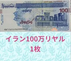イランリヤル・1,000,000札・2枚・連続のシリアル番号・珍しい 楽天市場】【品質保証書付】 イラン紙幣 100万リアル 1枚 2枚 5