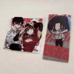 東京エイリアンズ 憂炎 明明 アニメイト特典 ブロマイド しおり