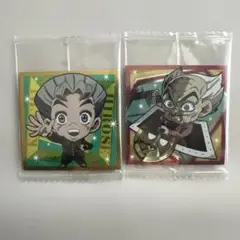 2枚セット　にふぉるめーしょん　ジョジョの奇妙な冒険　シールウエハース　4