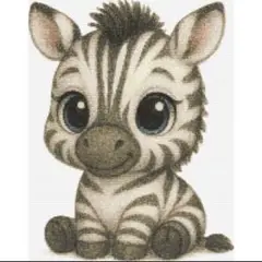 クロスステッチキット Zebra
