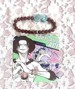ONE PIECE エース　アートコースター ブレスレット