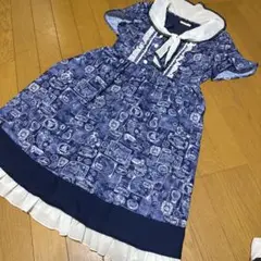 axesfemme セーラー風ワンピース