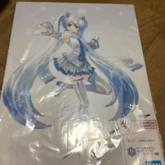 雪ミク イラストボード KEI氏描きおろし、色紙