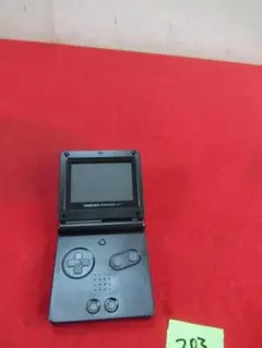 203：Nintendo　AGS-001　ゲームボーイアドバンスSP　ジャンク