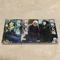 【剣嵐の大地 上・中・下】3冊セット 全巻