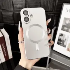 iPhone 16用MagSafe 対応ケース シルバー期間限定値下げ‼️