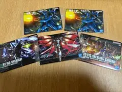 GUNDAM ガンプラパッケージアートグミ2 ダブりあり5枚セット