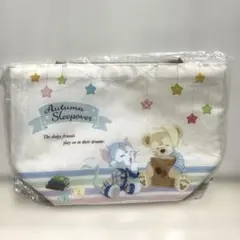 ディズニー　ダッフィー　スーベニアランチケース　スリーピータイム　秋