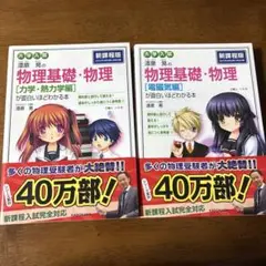 漆原晃の物理基礎・物理〈電磁気編〉〈力学・熱力学編〉が面白いほどわかる本
