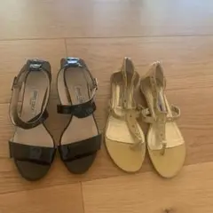 まとめ売り2足セット! jimmy choo サンダル