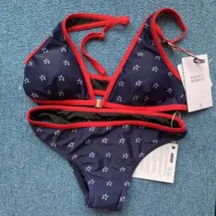 PERFECT MOMENT bikini navy star print