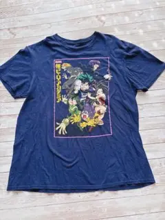 僕のヒーローアカデミア 古着 Tシャツ Lサイズ