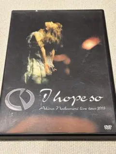 新品未開封 廃盤 中森明菜 Live tour 2003 ～I hope so～ 中森明菜 Live tour 2003～I hope so～ : 中森明菜 | HMV&BOOKS