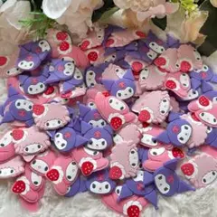 デコパーツ　かわいい　チャーム　キャラクター　かわいい　宇宙人　うさぎ　ヘアピン