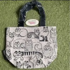 LISA LARSON 猫デザイン トートバッグリサラーソン　ミニバッグ　猫