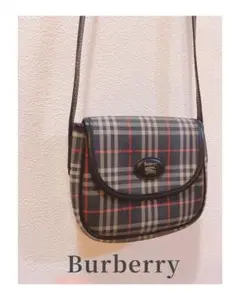 BURBERRY(バーバリー)ボストンバッグ⭐︎旧ロゴ ほぼ未使用 Burberrys バーバリーズ シャドーホース ロゴ ノバ