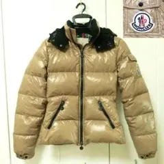 MONCLER ダウンジャケット ブラウン サイズ0(S)