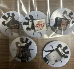 BOØWY THE ARTIST COLLECTION ピンズ　5 種類