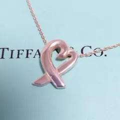 TIFFANY ティファニー ラビングハート ネックレス