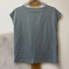 無印良品　フレンチスリーブシャツ　M