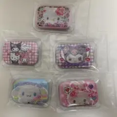 サンリオ　ときめき平成コギャル 缶バッジ カバーセット全5種類