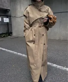 3WAY LAYERED TRENCH COAT