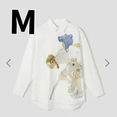 【M】graniph グラニフ 松本大洋 ネコ ルーズフィットシャツ 長袖