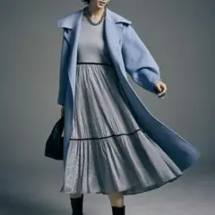 完売品✨リリーブラウン セーラーカラーリバーコート