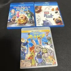 アニメ映画 Blu-ray DVD セット 3作品