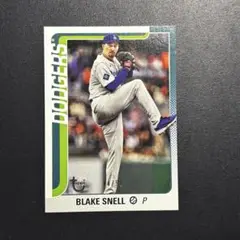 99枚限定 Blake Snell 2025 Topps MLBカード