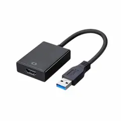 ❤️ラスト１点❤️ USB HDMI 変換アダプタ ドライバー内蔵