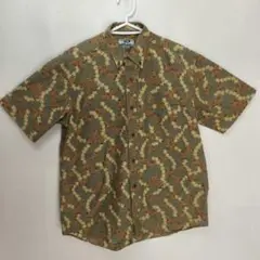 PIKO ピコ　アロハシャツ ハイビスカス　メンズ　サイズＬ