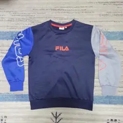 FILA　裏フリース長袖トレーナー　150cm