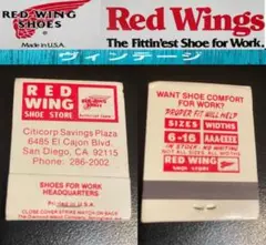 激レア 非売品 レッドウイング アルミステッカー redwing