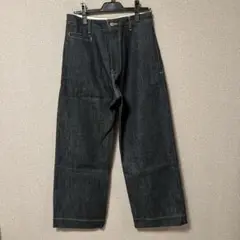 【新品】スタジオニコルソン PUCH SELVEDGE DENIM PANT