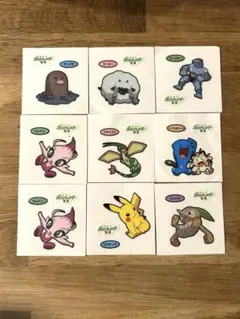 ポケモンパンシール セット