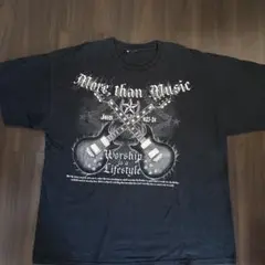 More than Music Tシャツ ブラック