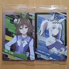 ウマ娘 シンデレラグレイ ウエハース カード オグリキャップ ミスターシービー