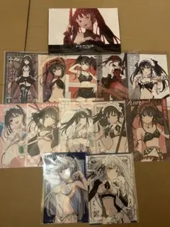 デート・ア・ライブ 時崎狂三 ブロマイド カードセット