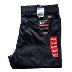 未使用タグ付き ディッキーズ 874 フレックス ダークネイビー W46L32