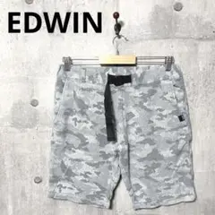 EDWIN エドウィン メンズ カモフラショートパンツ M グレー