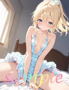 c541 美少女 かわいい イラスト 下着 コスプレ セクシー A4ポスター
