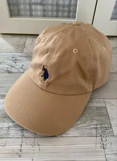 USPA ベージュ ベースボールキャップ