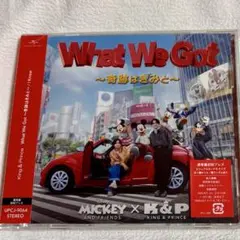 【新品未使用】King & Prince　What We Got　I Know