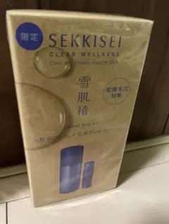 【限定セット】雪肌精クリアウェルネスナチュラルドリップ化粧水200ml と乳液