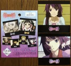 物語シリーズ ブロマイド 戦場ヶ原ひたぎ 2種セット