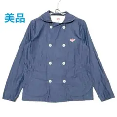 ダントン ラウンドカラージャケット 美品 ダブル JD-8712 LPD 36