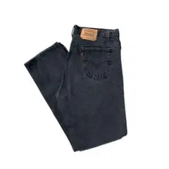 90s 90年代 Levi's 505 後染めblack ブラックデニム W40