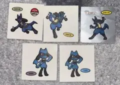 ルカリオ　ポケモンパン　5枚