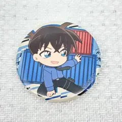 名探偵コナン スーツアクション 缶バッジ 工藤新一 デフォルメ